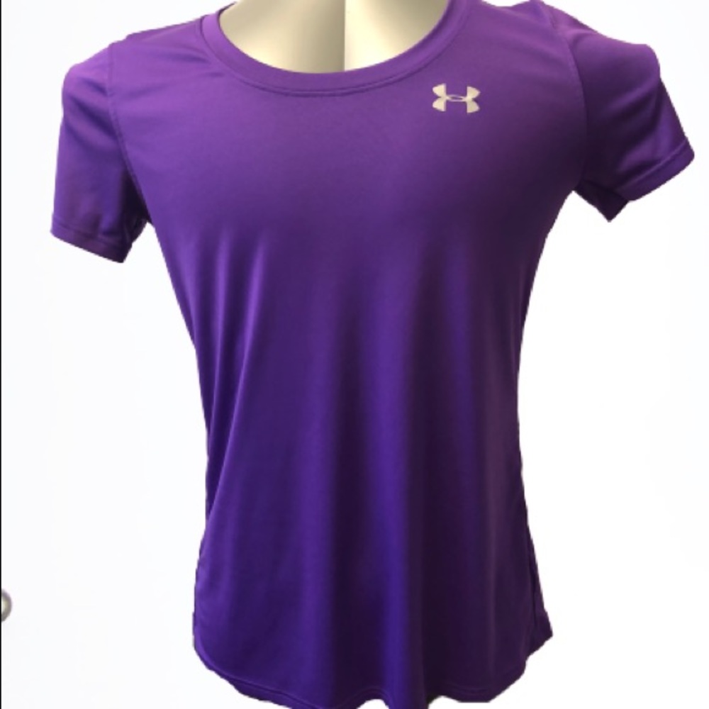 Under Armour Semi Fitted Womens Athletic Top Large